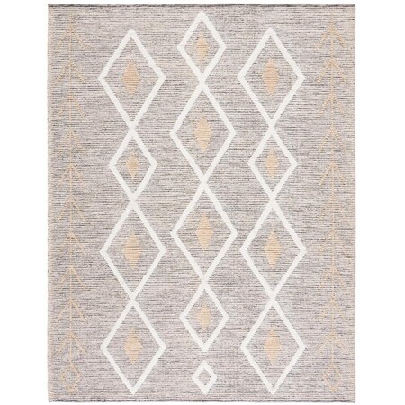 Safavieh 3 x 5 ft. Vermont Hand Loomed Rectangle Area Rug Gold & Ivory VRM601D-3